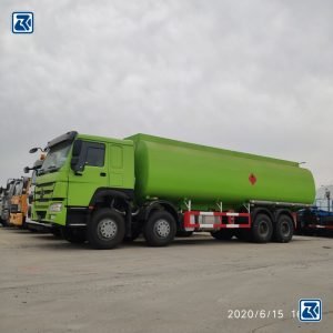 ¿Qué tamaño tienen los camiones cisterna?