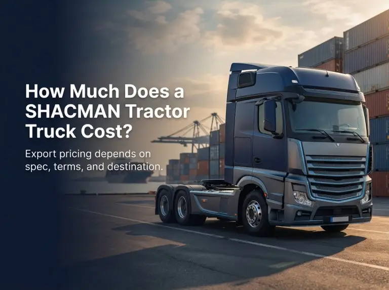 Precio del camión tractor Shacman