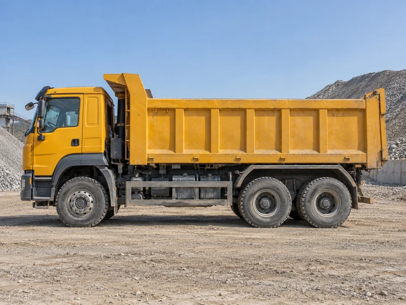 Dimensiones del camión volquete HOWO en configuraciones 4×2, 6×4 y 8×4